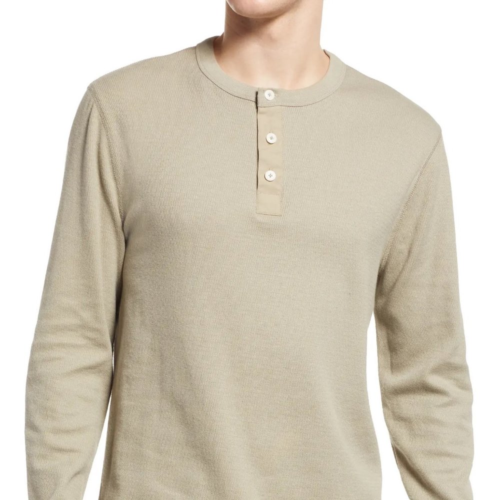 Madewell Thermal Henley T-Shirt - Men's XL - NWT